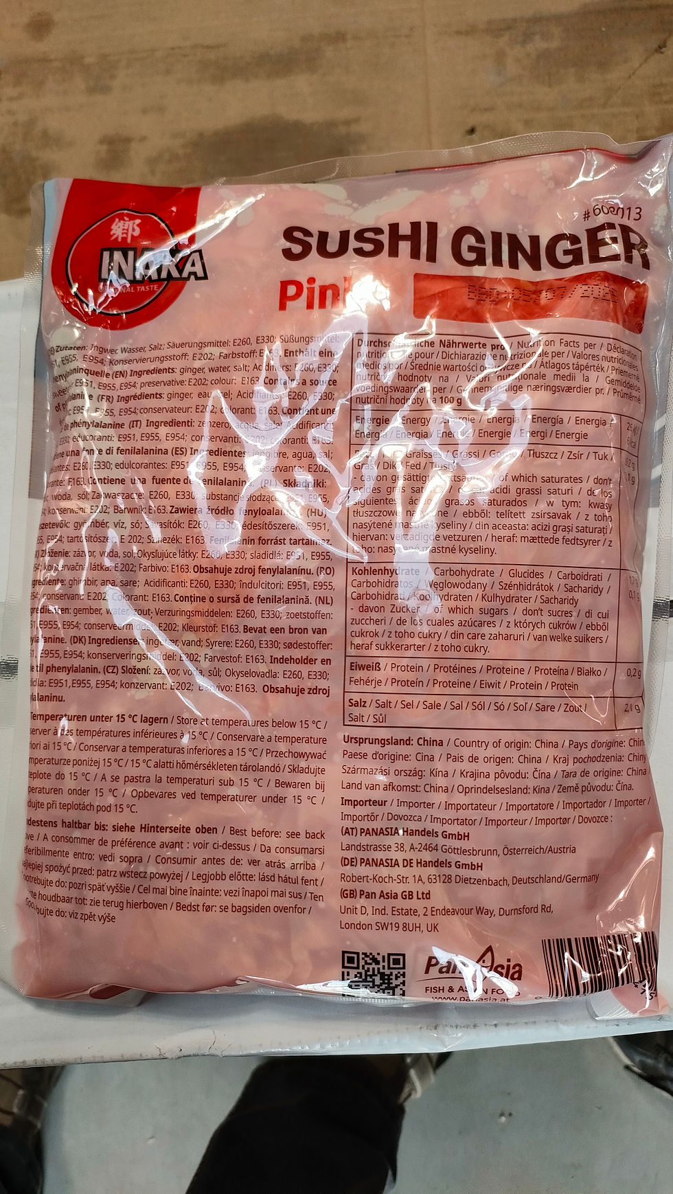 Indexkép: NAKA PINK Gyömbér Szeletek Sushihoz 1.4kg