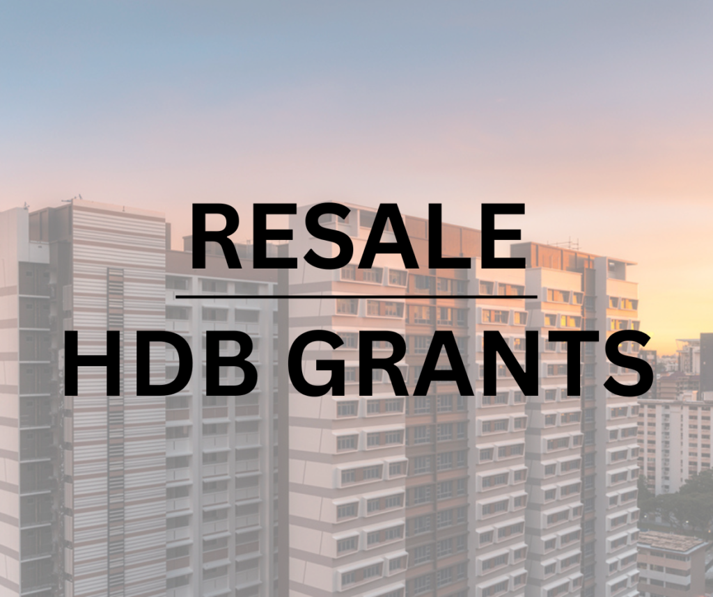 Resale HDB grants