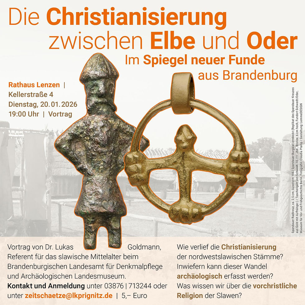 Vortrag zur Christianisierung zwischen Elbe und Oder