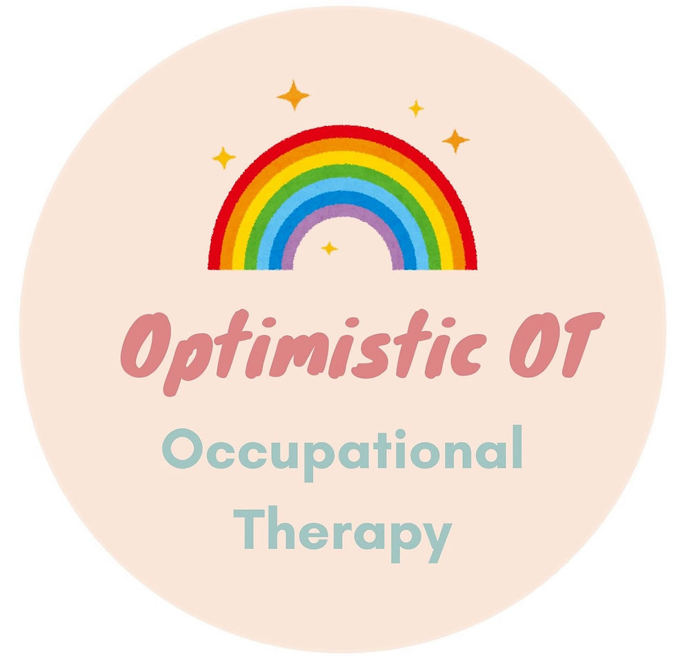 Optimistic OT Paediatric Occupational Therapy Services Logo 