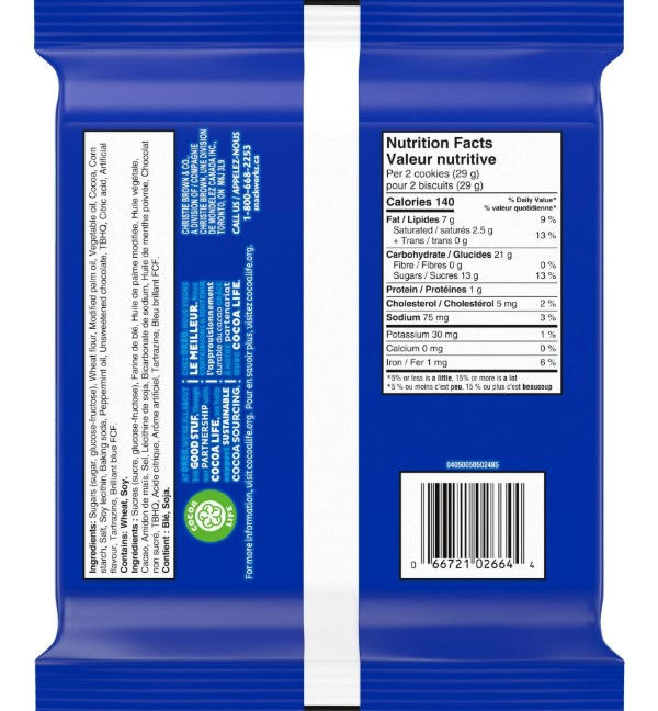 Thumbnail: Oreo Mint Crème Sandwich Cookies 261g