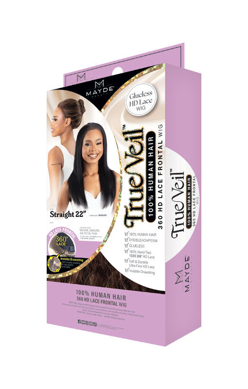 Thumbnail: True Veil 360 Frontal - Straight 22"