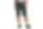 Person wearing green knee-length shorts and bright green socks with black sneakers. Background is plain white. Casual and sporty vibe.