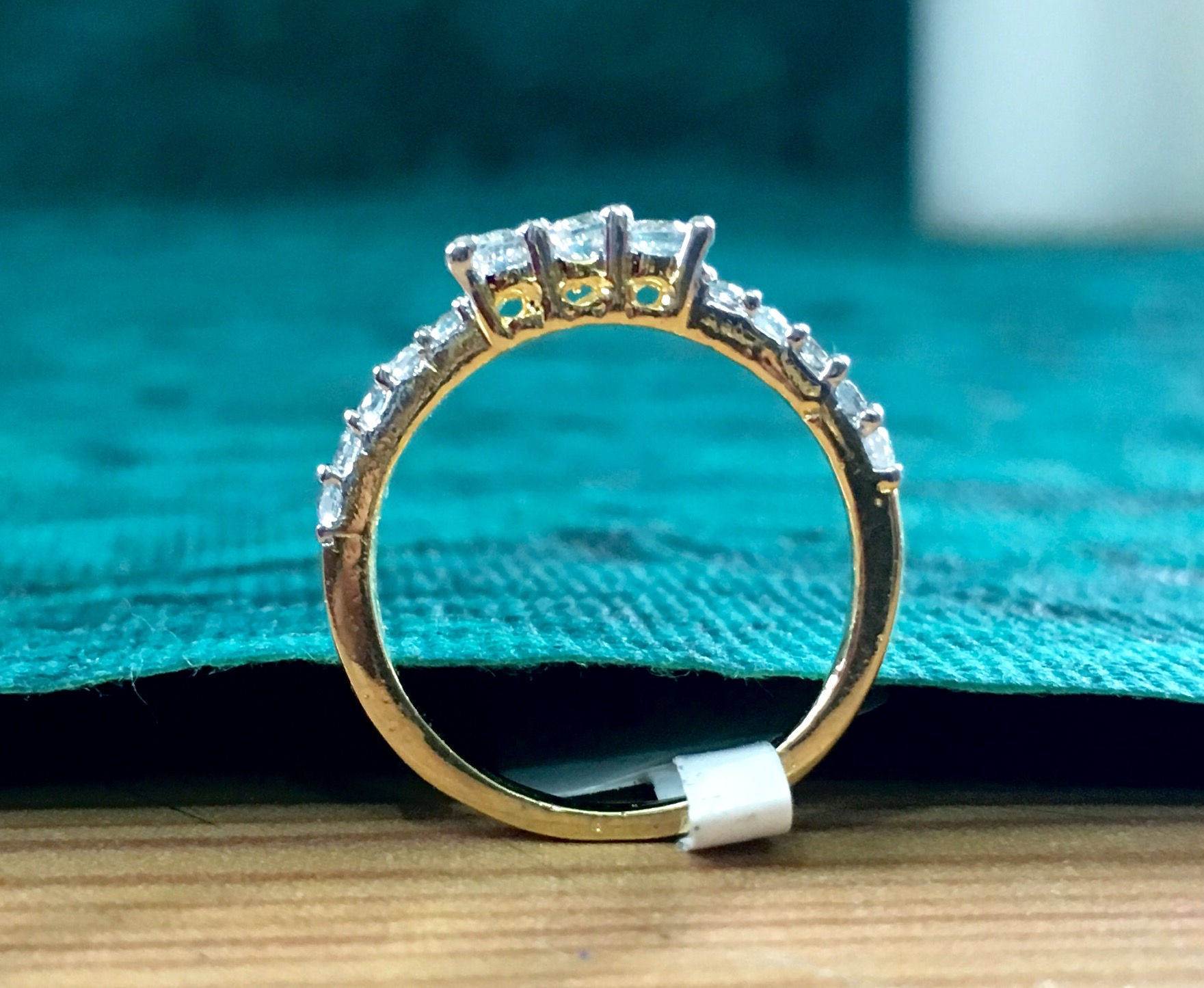 Sukkhi Sublime Gold and Rhodium Plated Ring