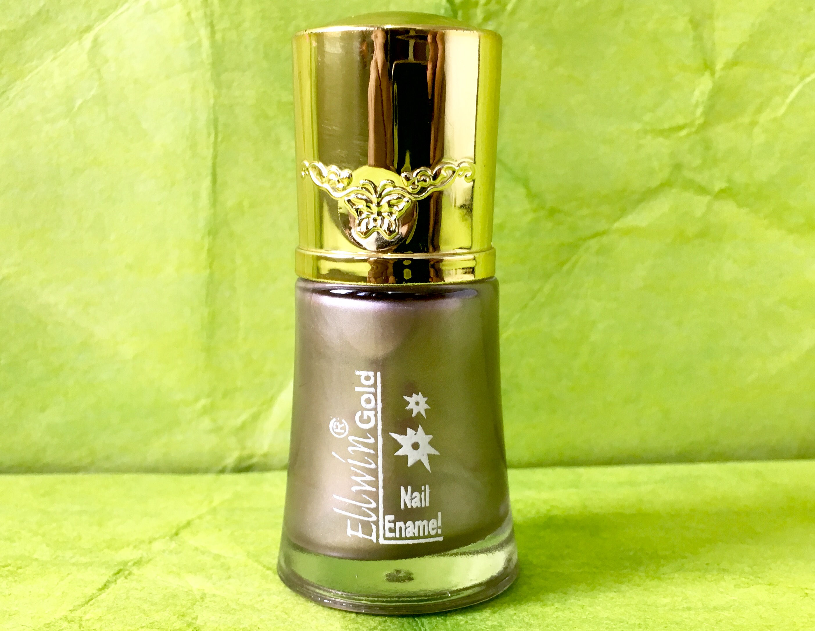 Ellwin Gold Nail Paint- Majestic Grey