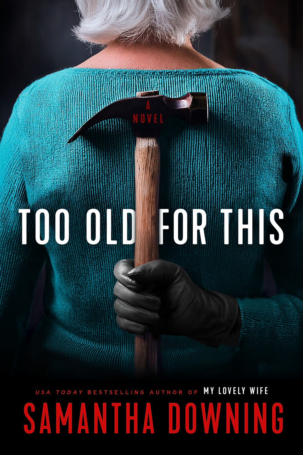 The book cover of Samantha Downing's "Too Old For This"