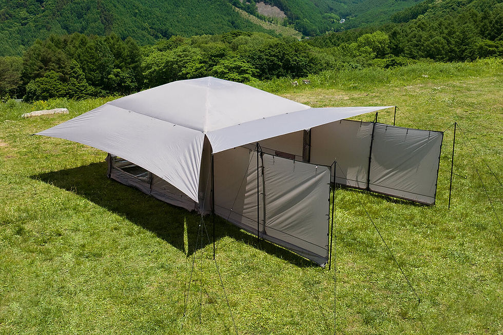 ภาพขนาดย่อ: TOKYO CRAFTS HANARE AIR FRAME TENT
