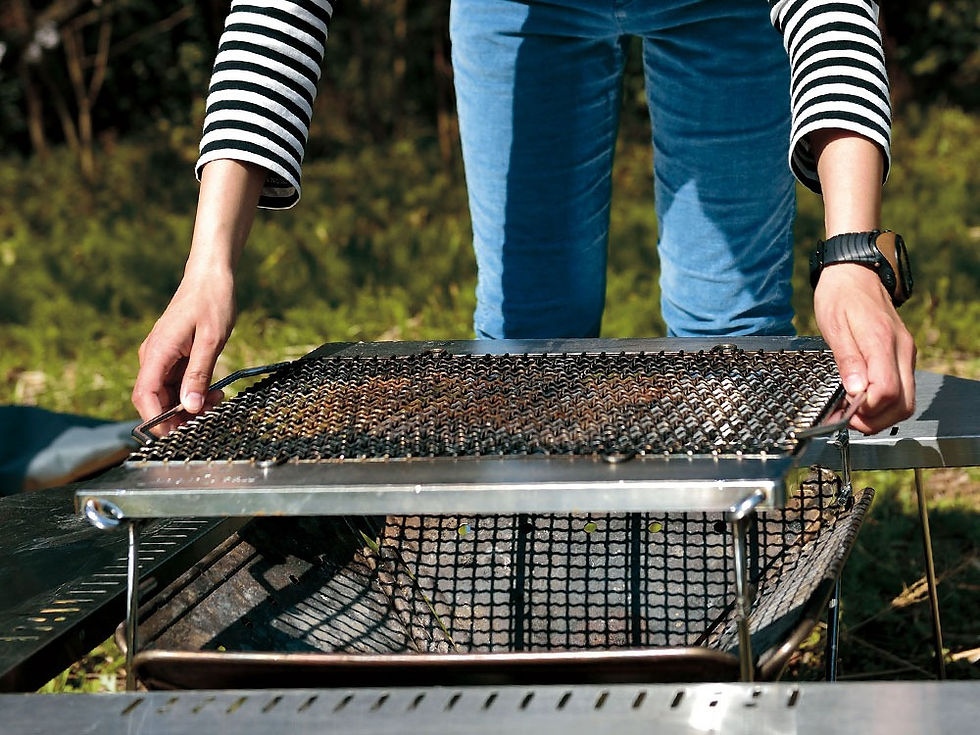 ภาพขนาดย่อ: Pack & Carry Fireplace Grill Bridge M