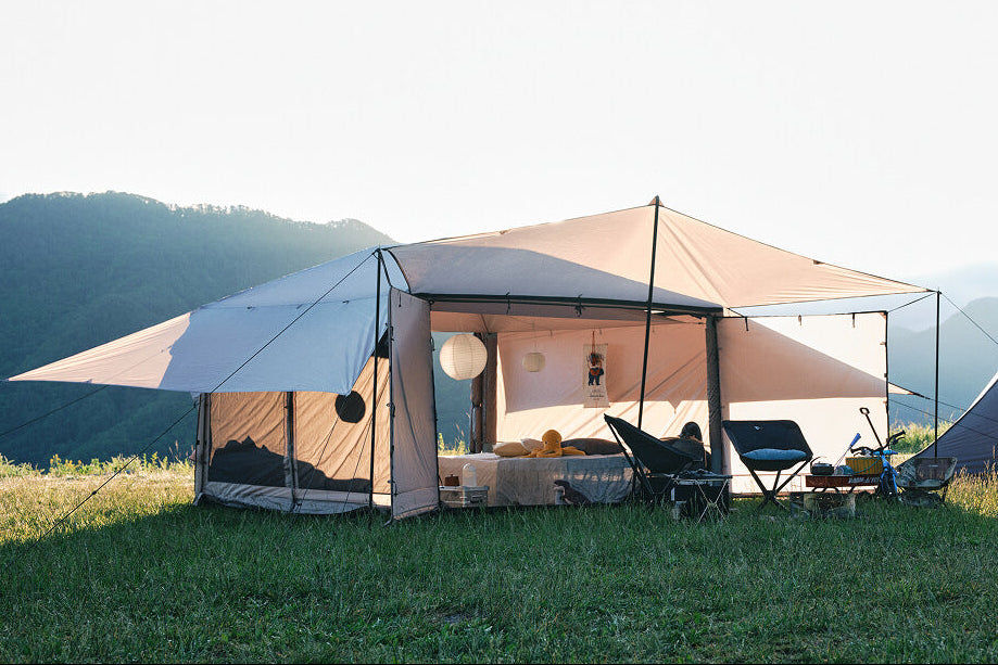 ภาพขนาดย่อ: TOKYO CRAFTS HANARE AIR FRAME TENT