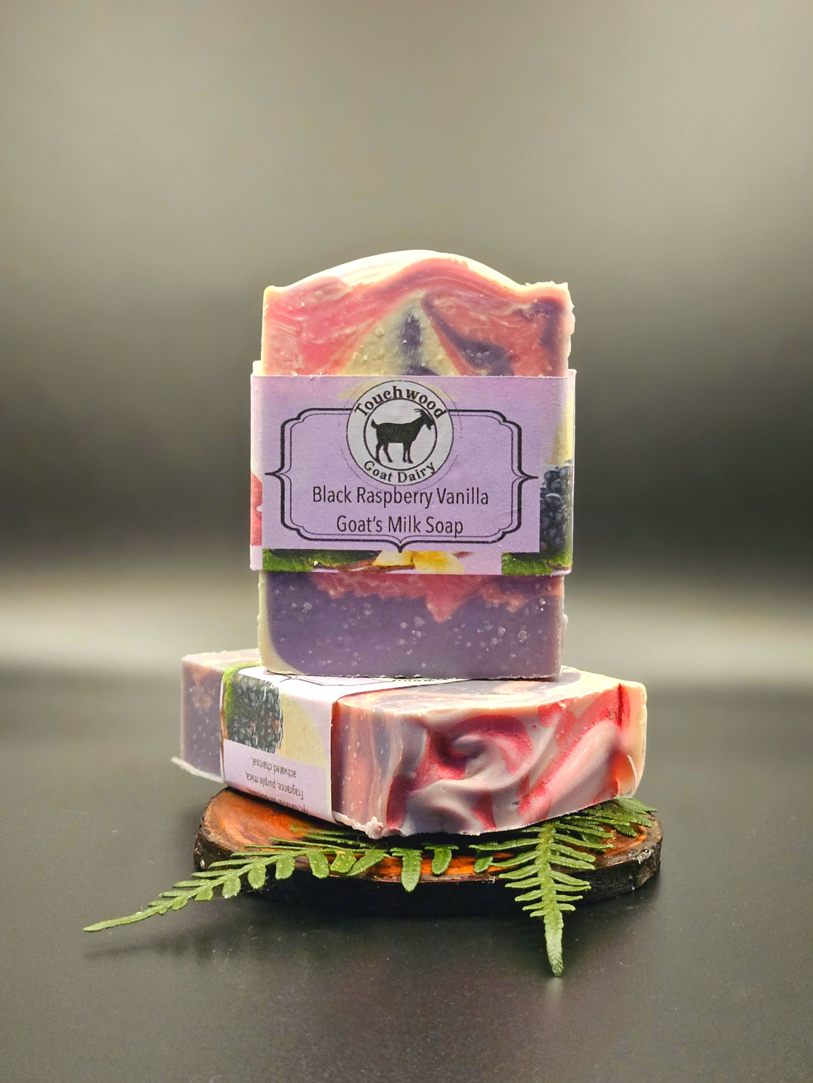 Goat Milk Soap - Black Raspberry Vanilla