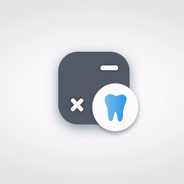 DentalCalculator Icon Animáció