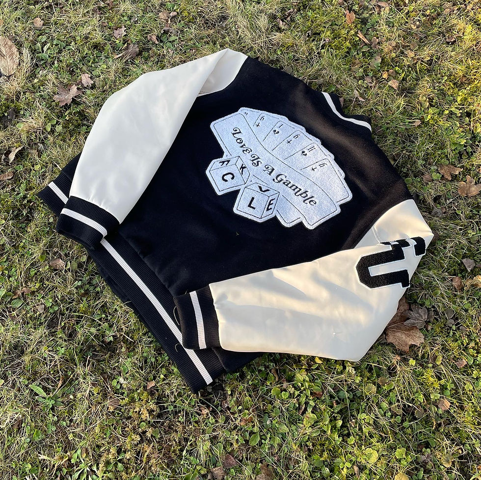 Thumbnail: Baptized In Hell Vegan College Jacket