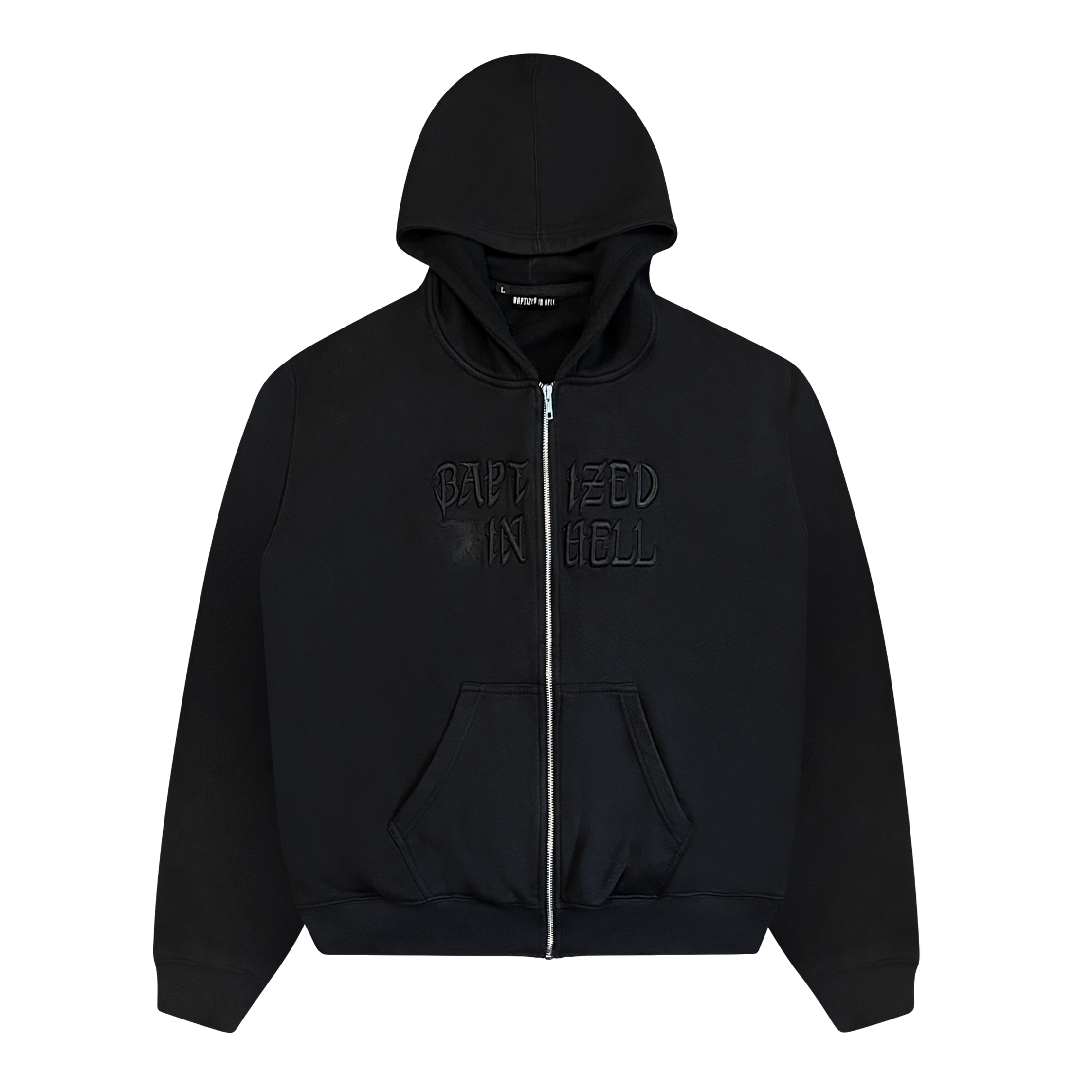 HEAVY ZIP HOODIE RAVEN