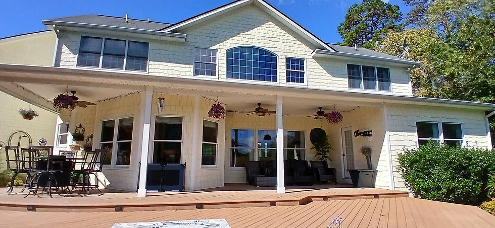 House Wash and Gutter Cleaning at Smith Mountain Like, VA