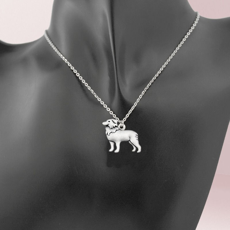 Thumbnail: Border Collie Necklace