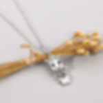 Silver Baby Groot Necklace