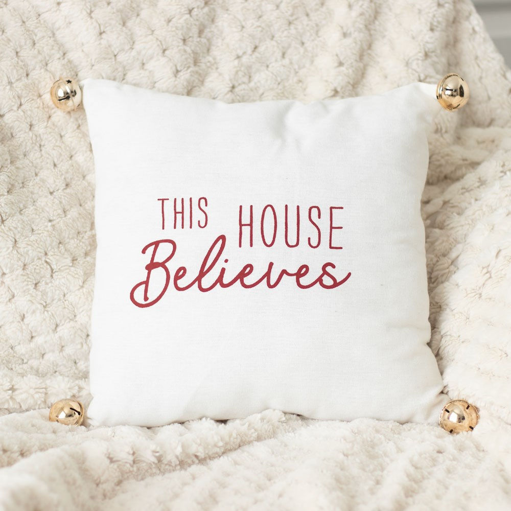 This House Believes Christmas Cushion