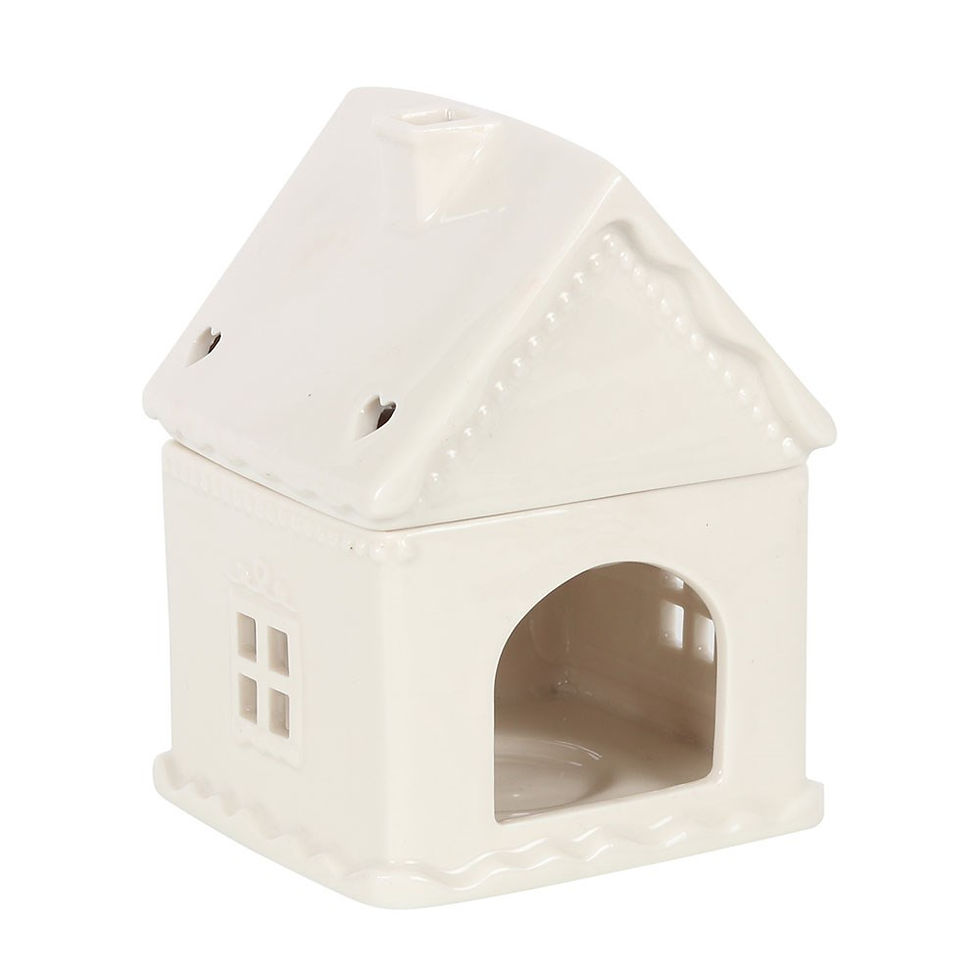 Thumbnail: White Gingerbread House Wax Melter