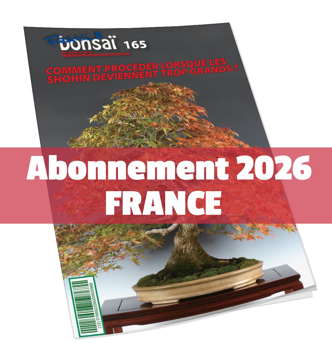 Abonnement France Bonsaï 2026 France