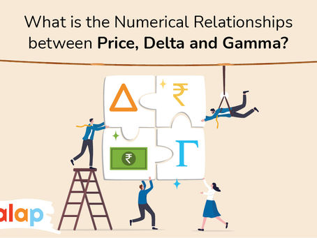 What is the Numerical Relationships between Price, Delta, and Gamma