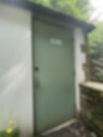 Accessible toilet entrance