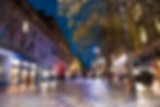 Buchanan Street, Glasgow at night