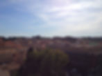 View of Rome from hotel rooftop