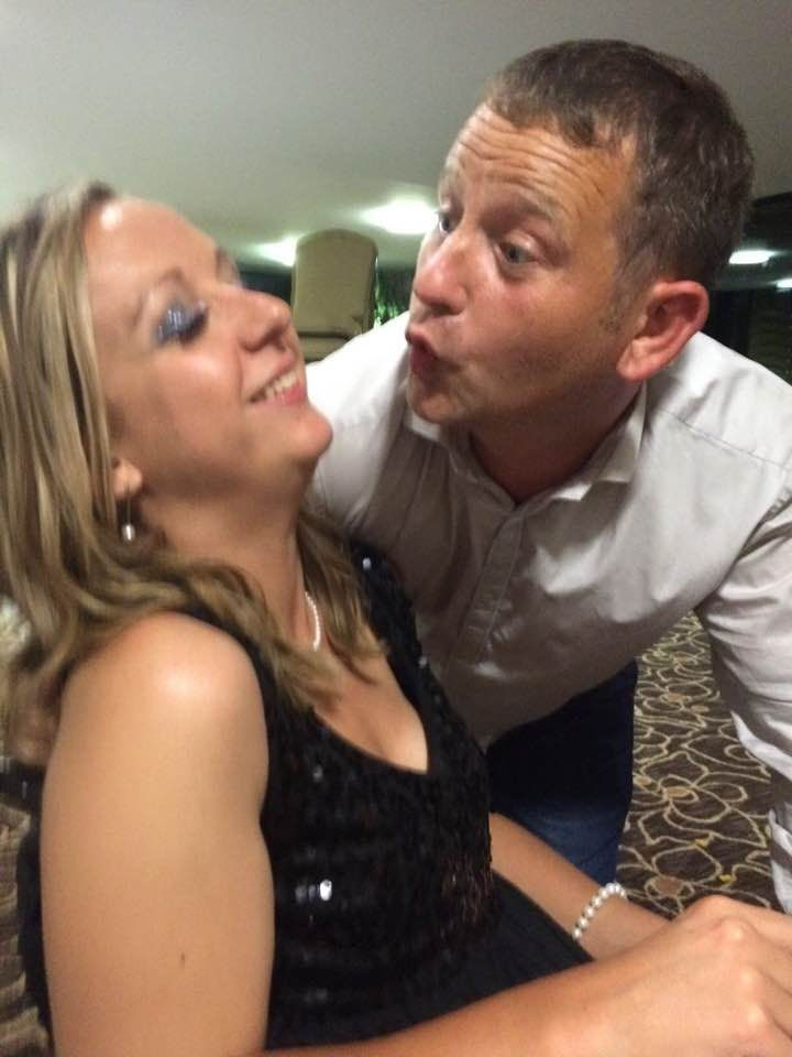Carrie-Ann Lightley Disabled Travel Blogger and her husband Darren