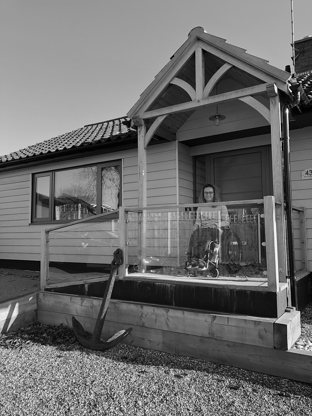 Carrie-Ann Lightley Disabled Travel Blogger at The Anchorage, Cromer