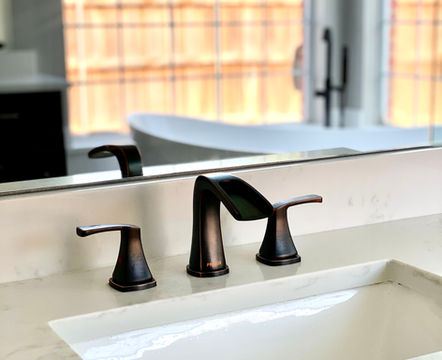 bathroom remodeling company custom vanity quartz
