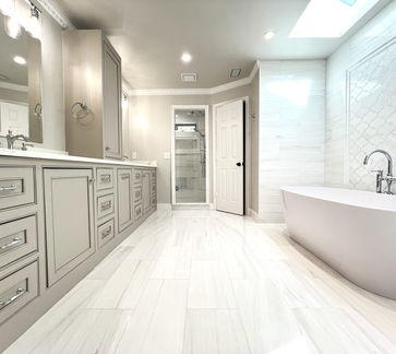 bathroom remodeling North DFW luxury finishes design