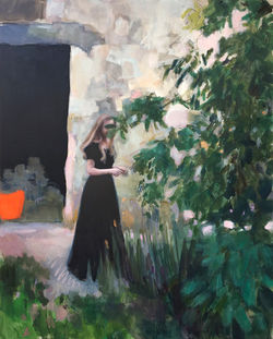 Lucie à la robe noire