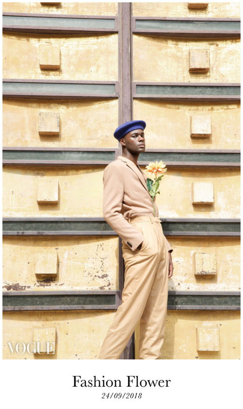 parution vogue Italie