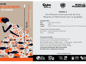 Invitación Muestra de Cine 08 de Marzo dÃa Internacional de la Mujer