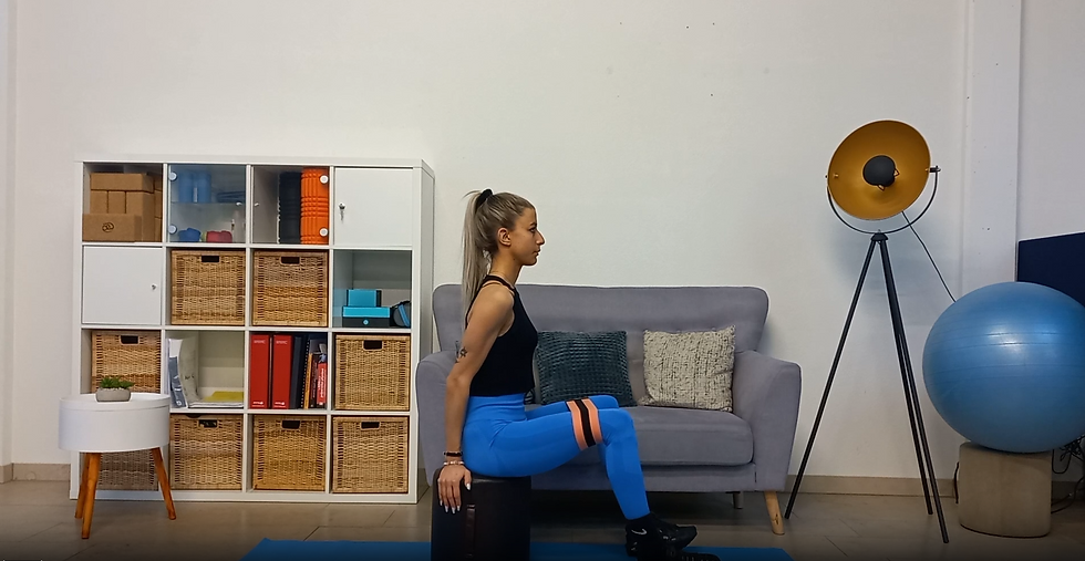 Abduction de hanche assis (profile)