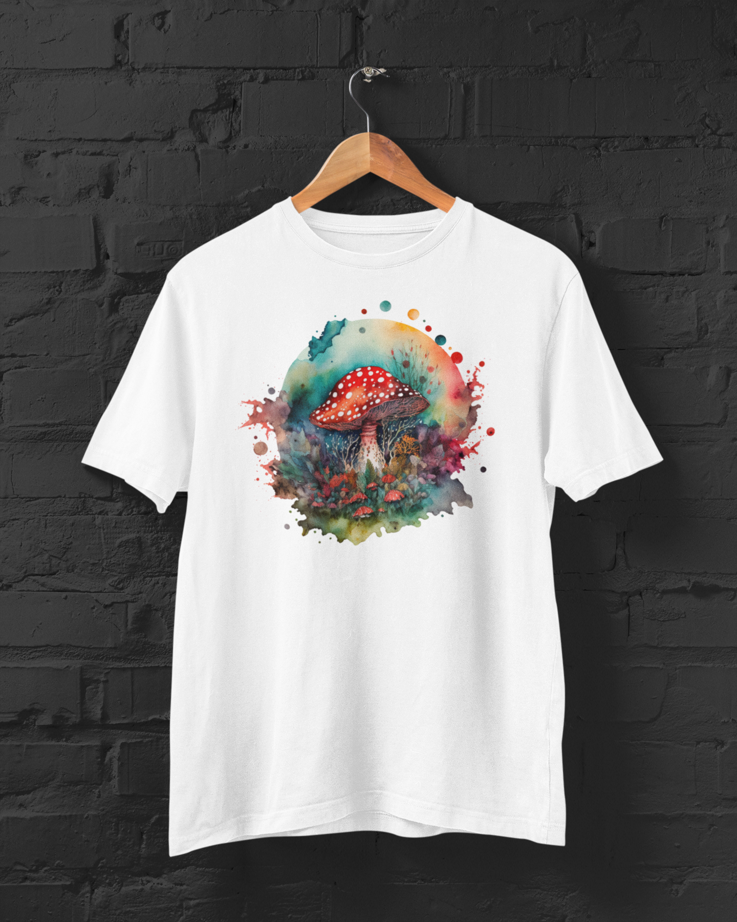 Watercolor Mushroom T-shirt