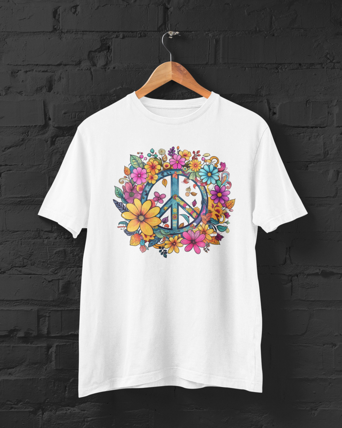 Peace and Flowers T-shirt