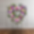 Colorful Open Heart Spray
