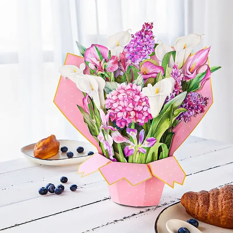 Thumbnail: Lifesize Bouquet Card 3D