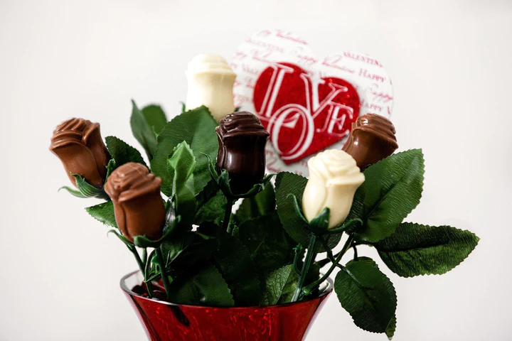 Milk Chocolate Rose