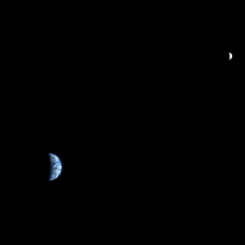 Captura lograda desde Marte