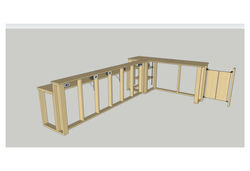 カウンター下地