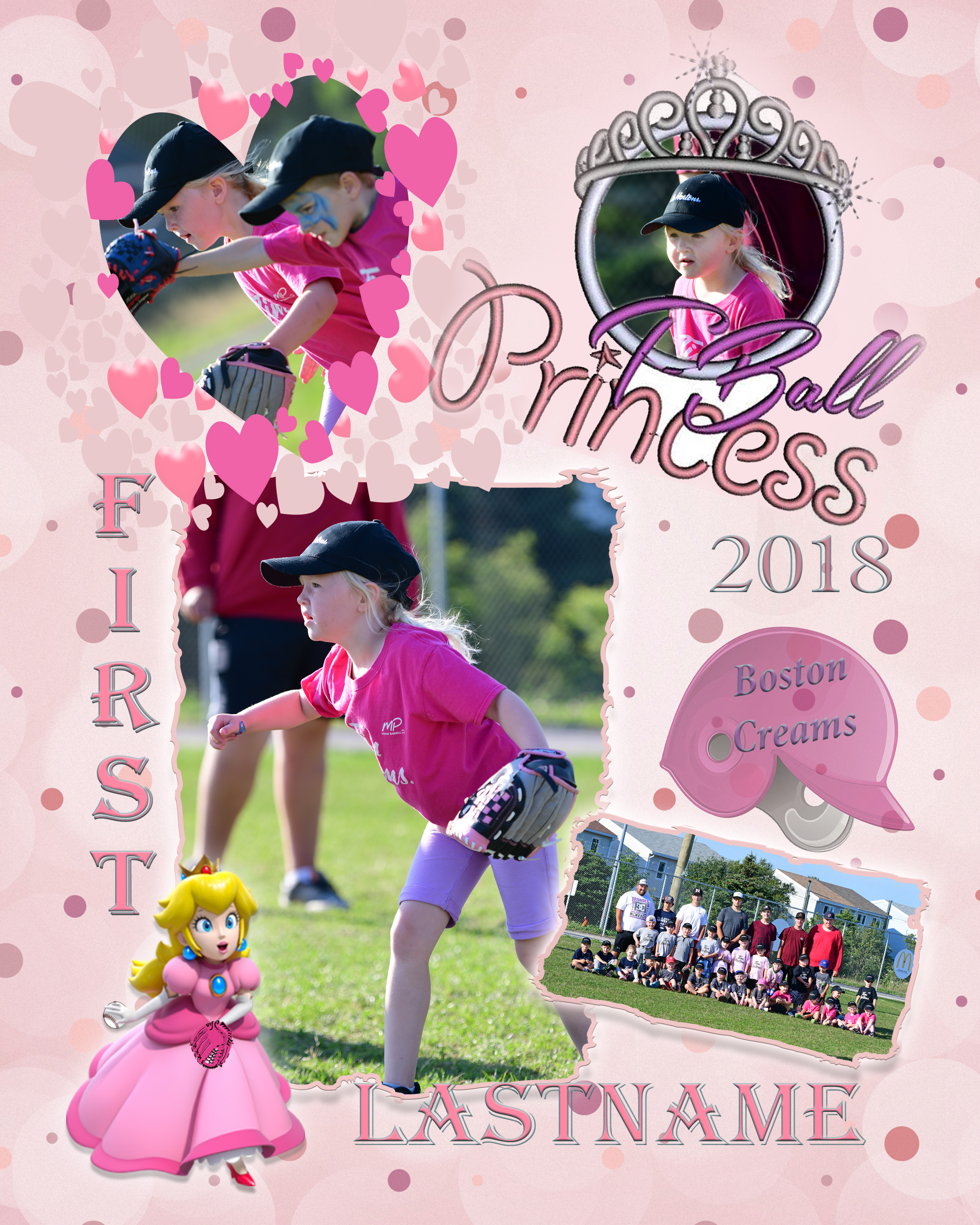 New 2018 Girls Template