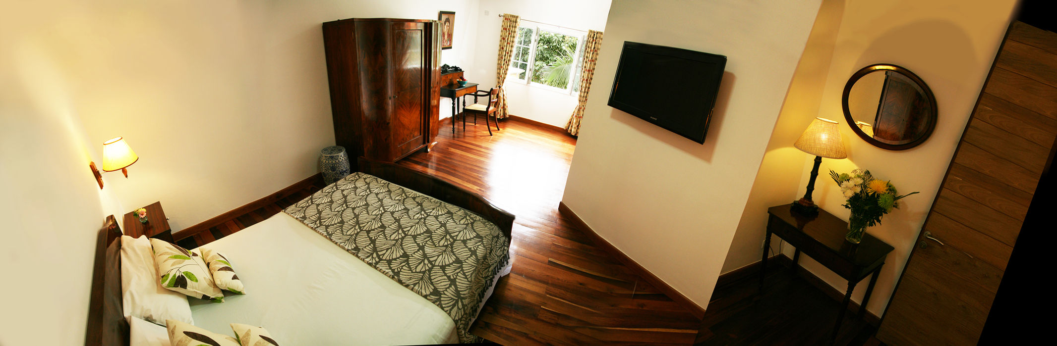 Chambre Standard Vanille (Maison d'Hôtes Coignet, Rose-Hill, Île Maurice) © Benoit Julliard