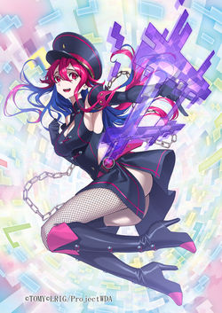 【2024】 ブースターパック「DIVISIONS DIVA」 BOX特典「スペシャルサーバント#パックVol.2」に封入されるサーバント# の中の一枚を描かせていただきました。