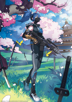 【2024】フォートナイトの新チャプター開幕を記念して「シャドー・ブレイド ホープ」を描かせていただきました。