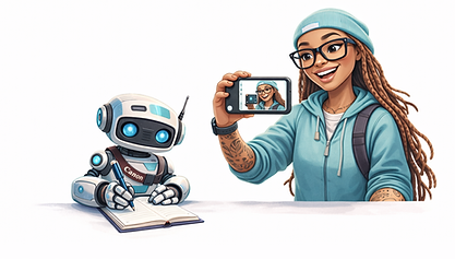 Sharing ideas with a friendly robot.png