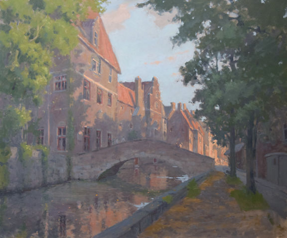 "The Canal in Bruges"