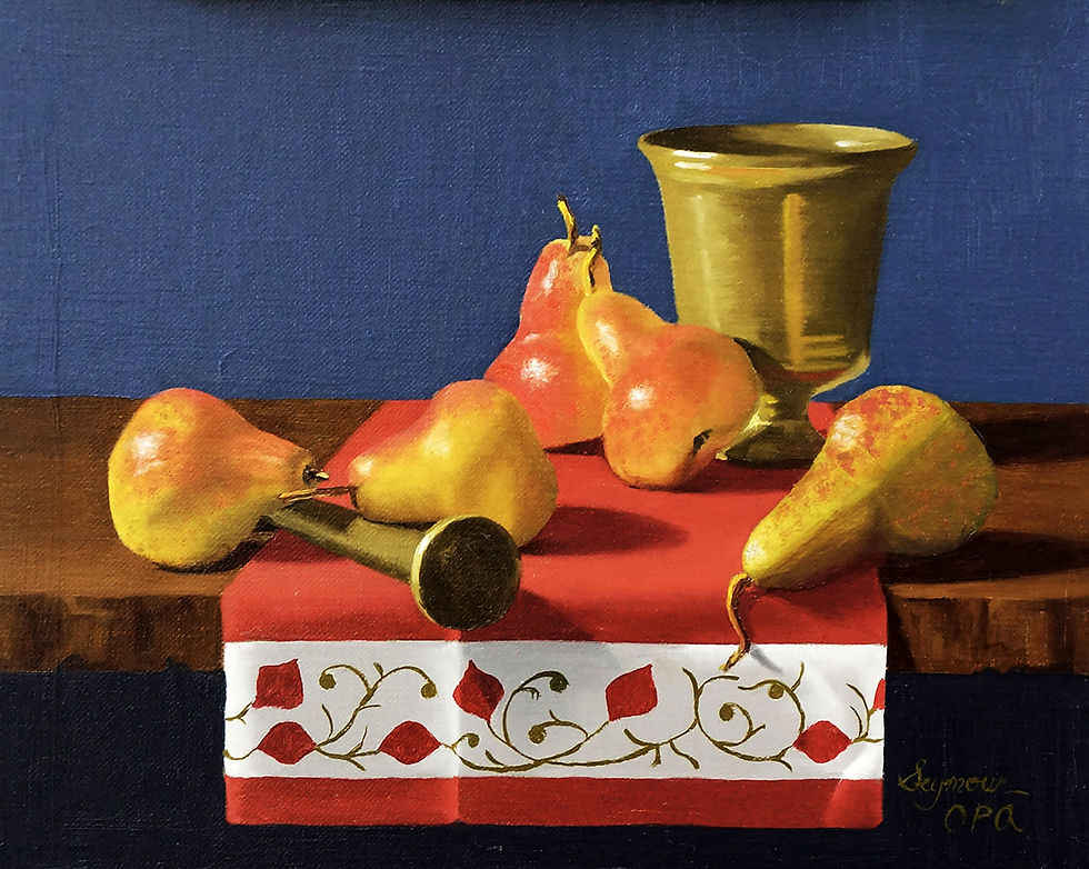 Pears and a Pestle