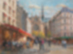 SOLD "Morning on the Left Bank"